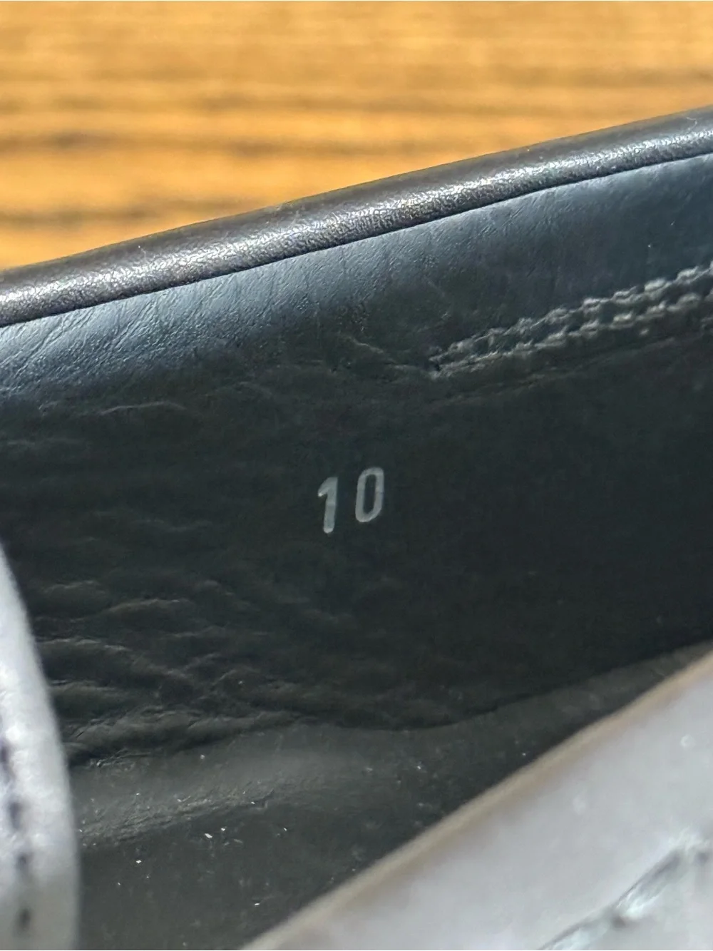 Tod’s Gommino Black Leather Driving Loafers Men’s Size 10 Made in Italy